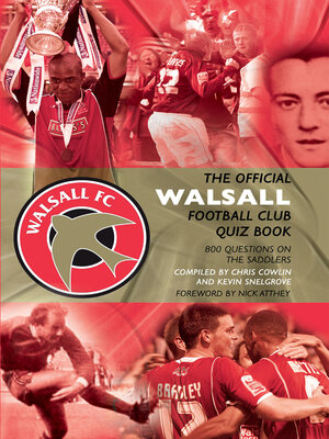 cover image of The Official Walsall Football Club Quiz Book